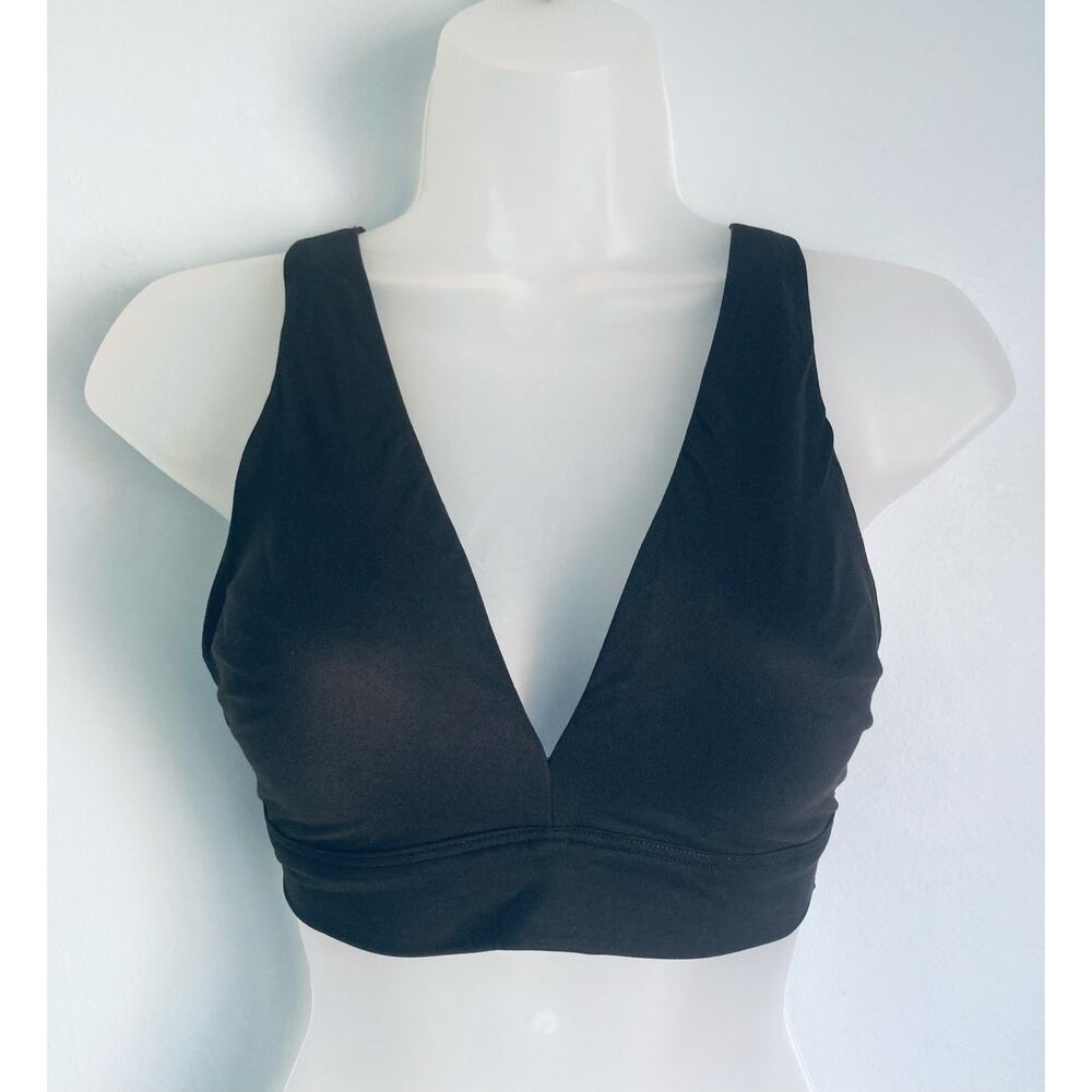 NWOT Victoria's Secret Wireless Plunge Bralette Black Size Small